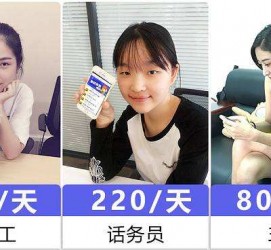 南通关于斗米兼职上的模特雇用的信息