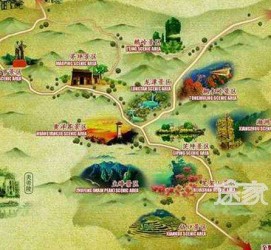 南通景点地图(长沙景点地图)